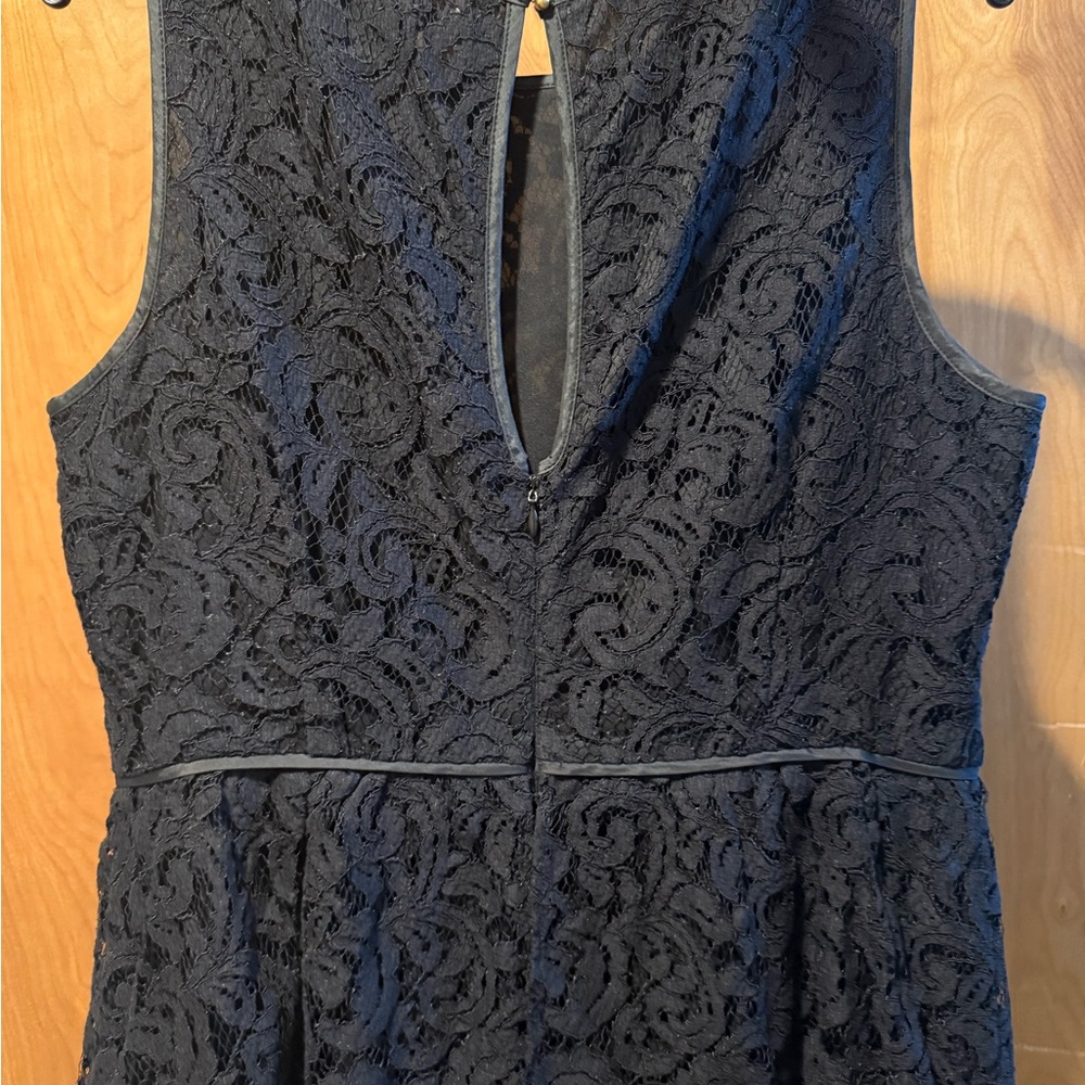 Banana Republic Elegant Black Lace Mini Dress - Picture 4 of 6